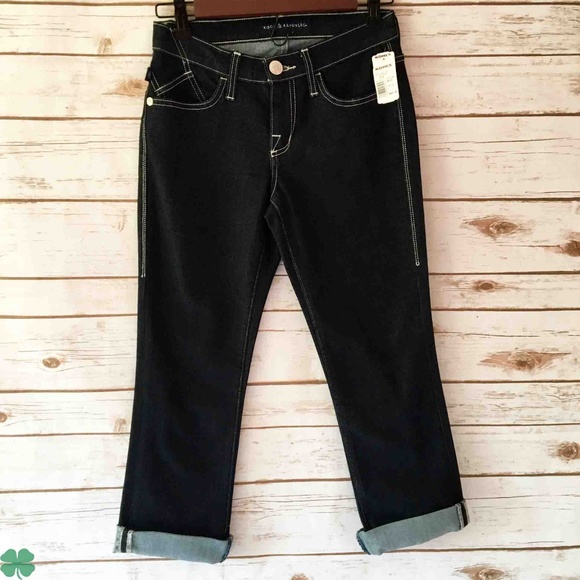 NWT Rock & Republic Mid Rise Capri Jeans Size 6 - Picture 6 of 9